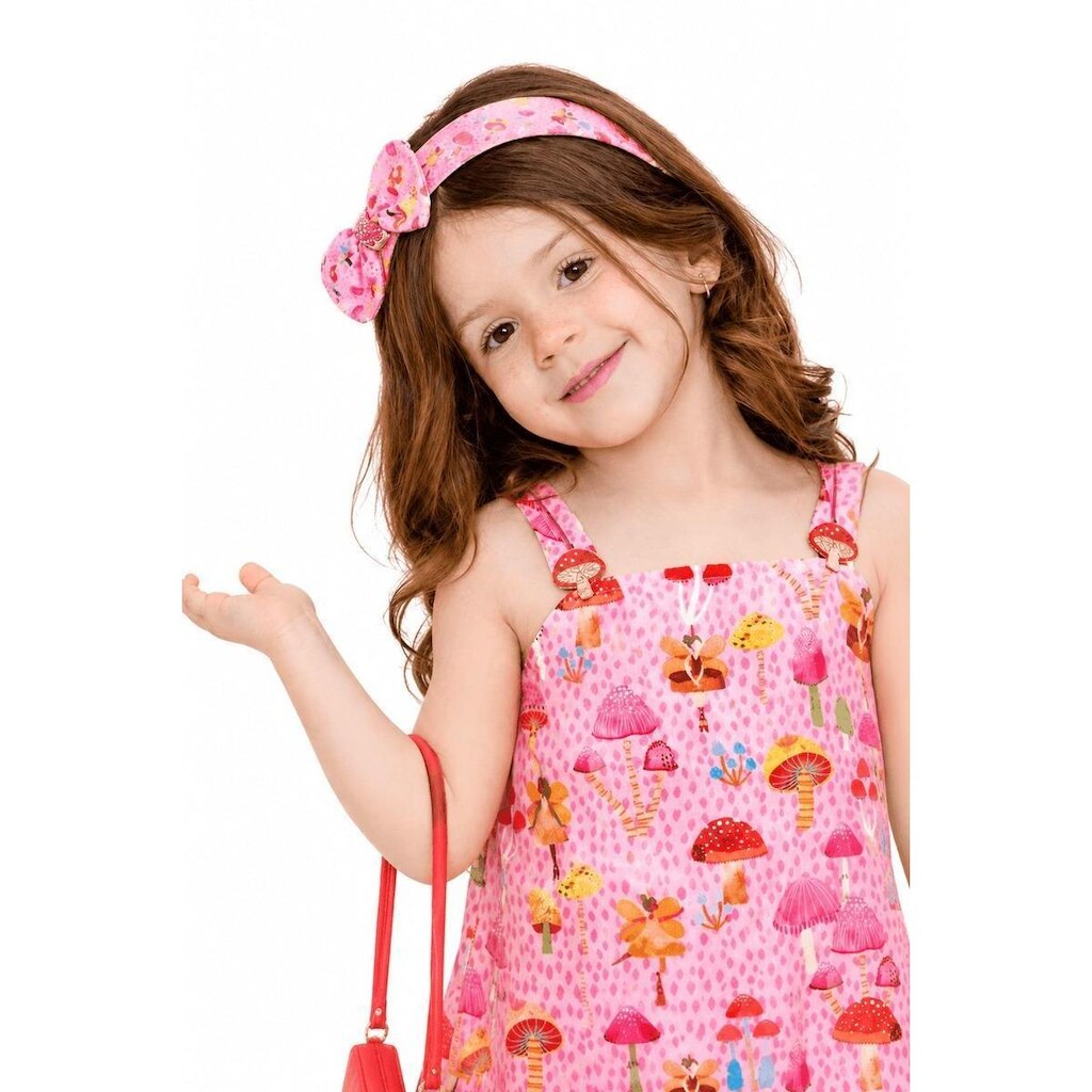 Arco Infantil Menina Bosque das Fadas Alphabeto Rosa