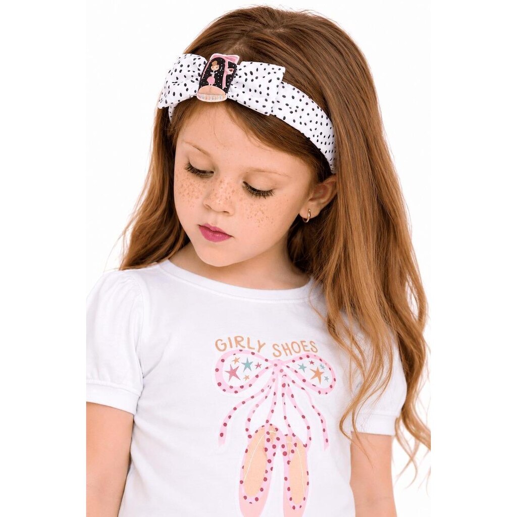 Arco Infantil Menina Caixinha De Música Alphabeto Branco