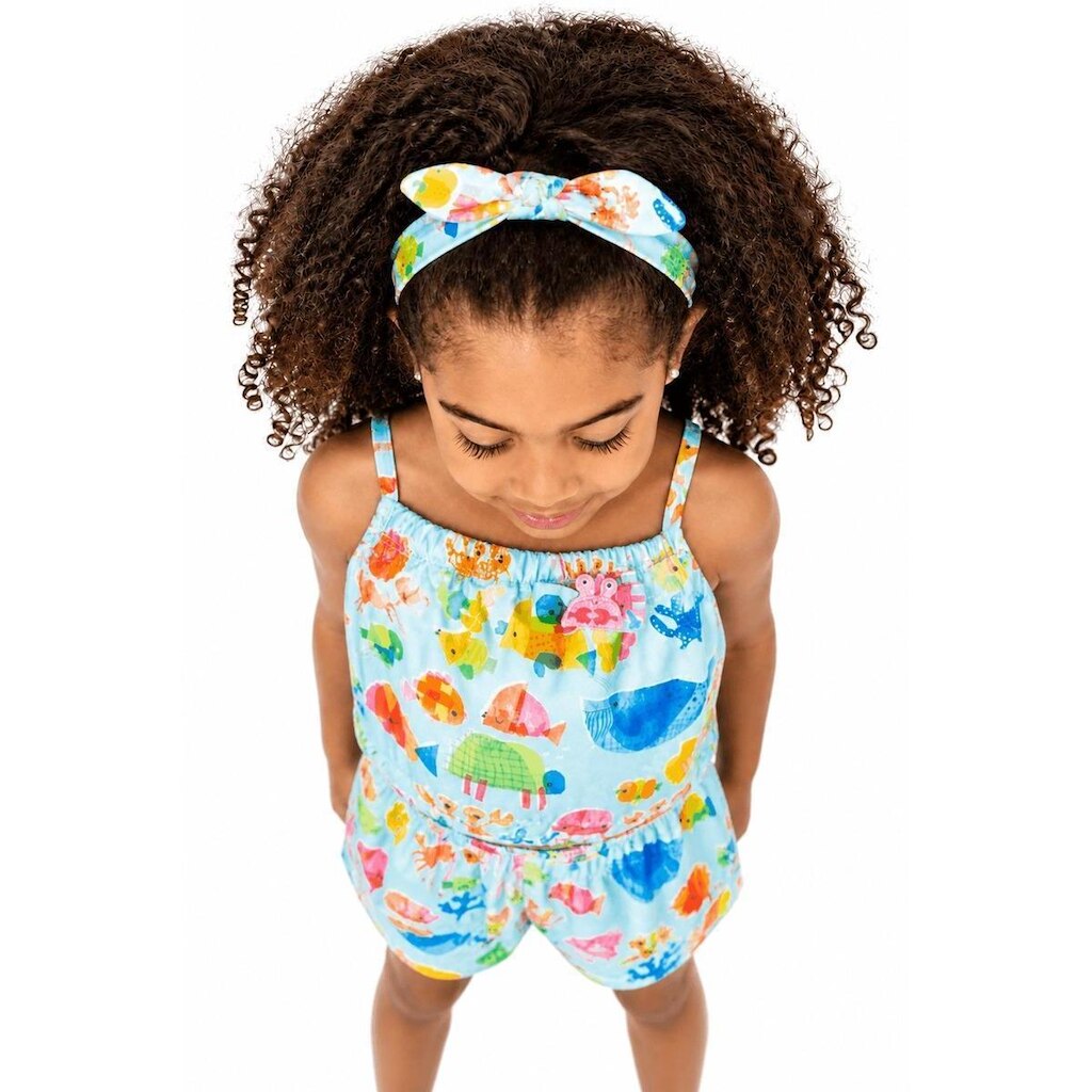 Arco Infantil Menina Geomar Alphabeto Azul