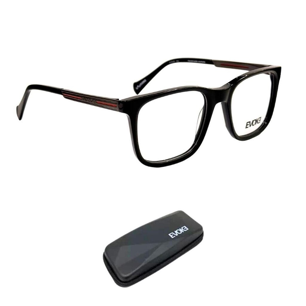 Armação de Grau Evoke EVK RX78 E11 Black Gray Matte