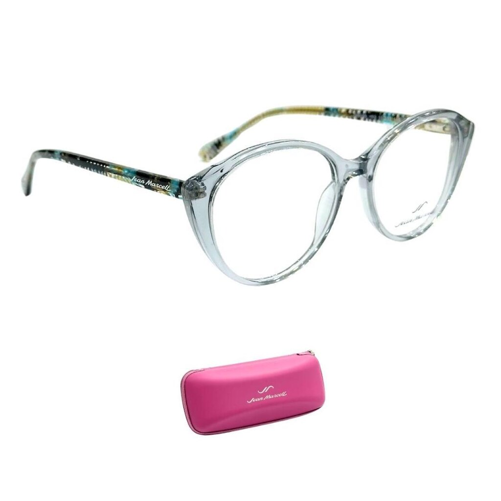 Armação de Grau Jean Marcell JM6095 H02 Cristal Cristal