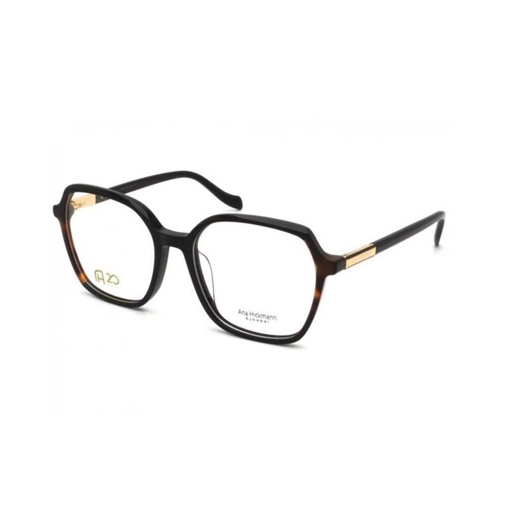 Armação De Óculos Ana Hickmann Ah60008 A01 Preto Brilho
