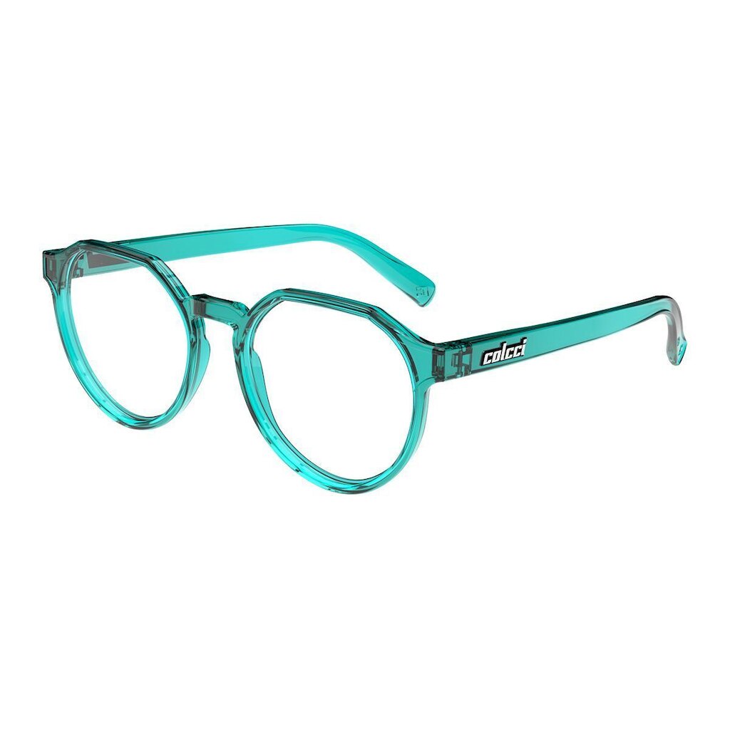 Armação De Óculos Infantil Colcci Noa Fun C6208ka648 Verde Translúcido