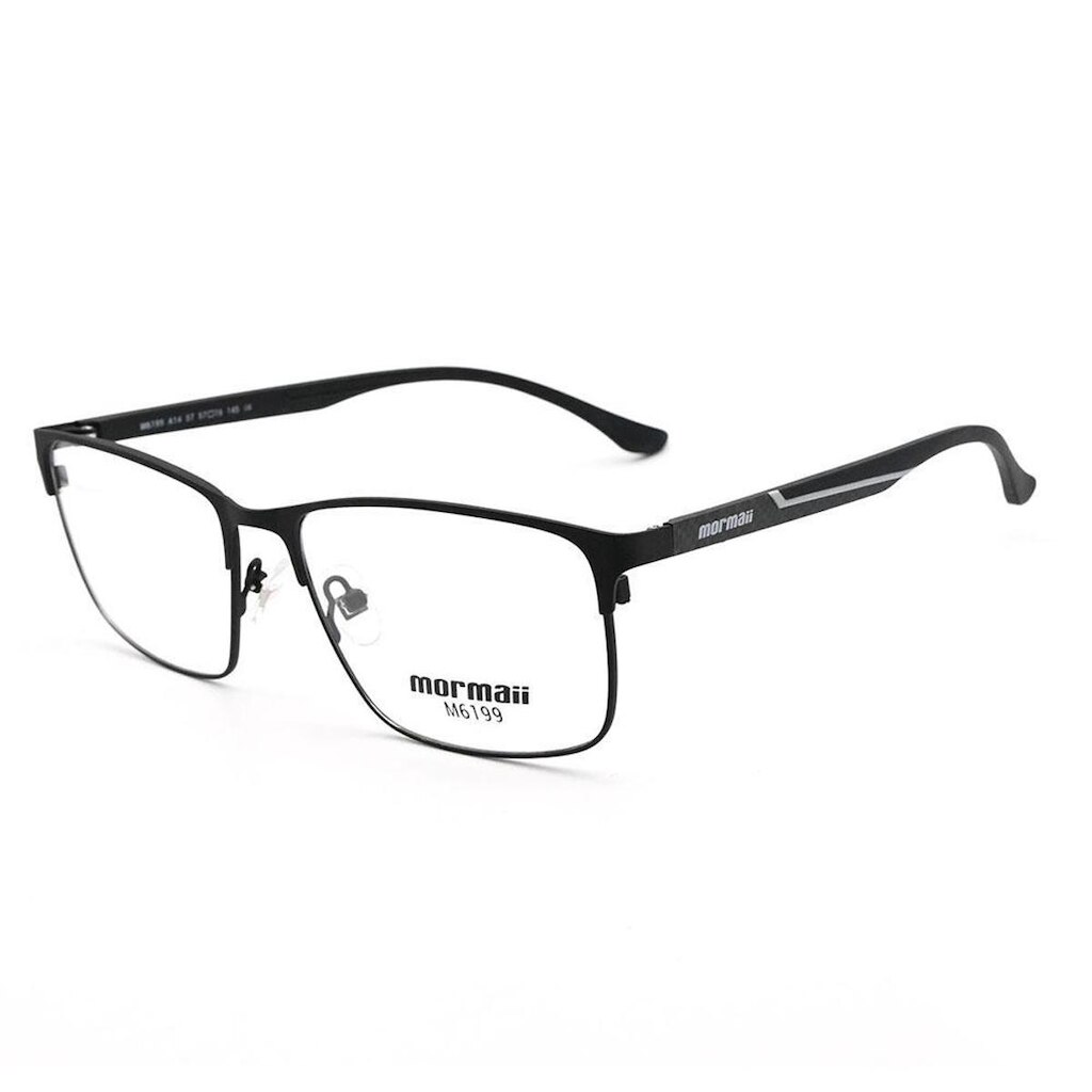 Armação de Óculos Mormaii M6199a1457 Preto Fosco cat1