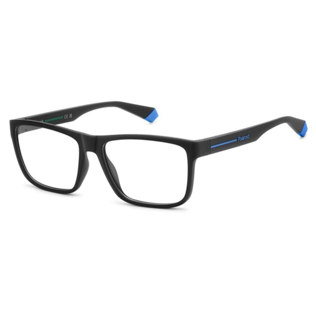 Armação De Óculos Polaroid Pld D569 0vk 57 Preto Fosco