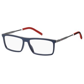 Armação de Óculos Tommy Hilfiger Th 1847 FLL - 55 Azul