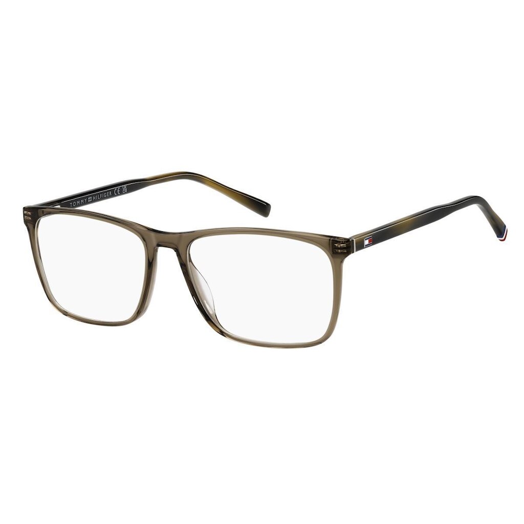 Armação De Óculos Tommy Hilfiger Th2270 09q 56 Marrom Translúcido