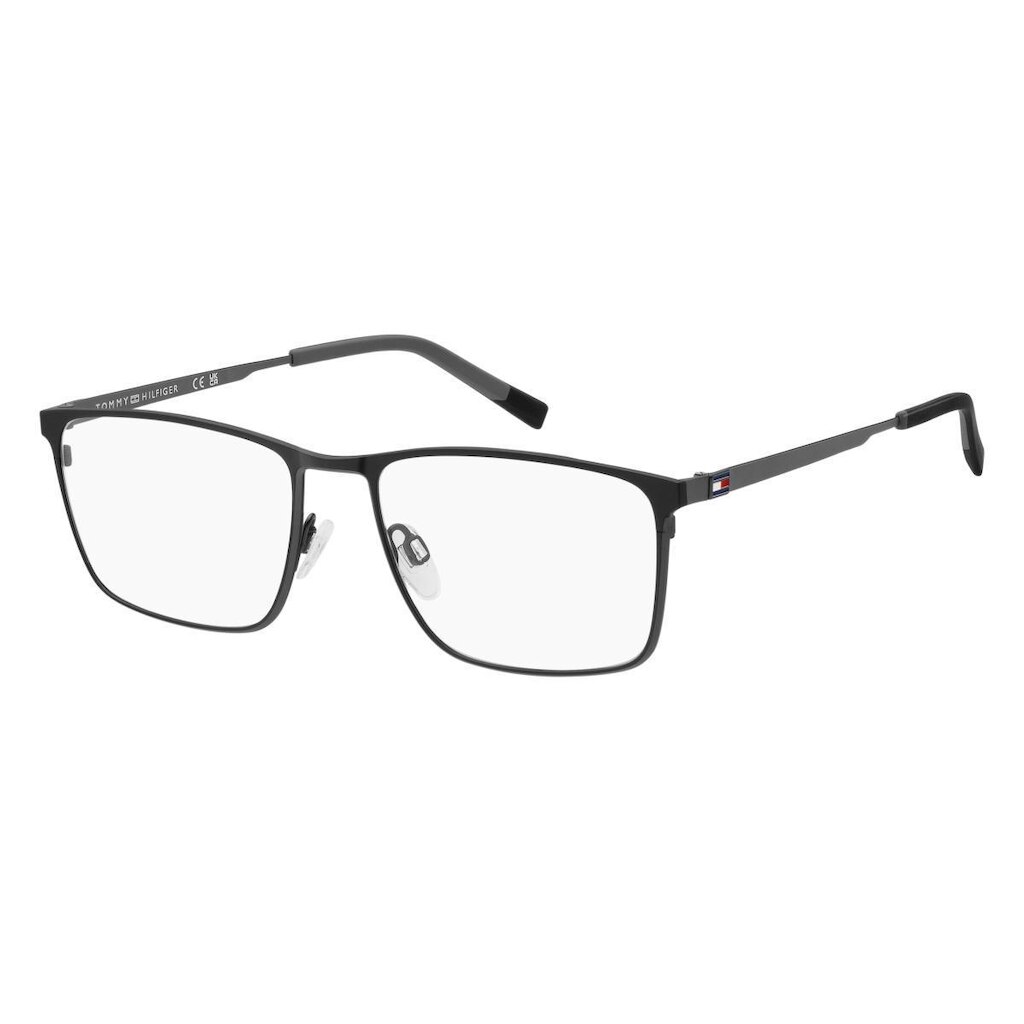 Armação De Óculos Tommy Hilfiger Th2273 Ti7 55 Preto Fosco