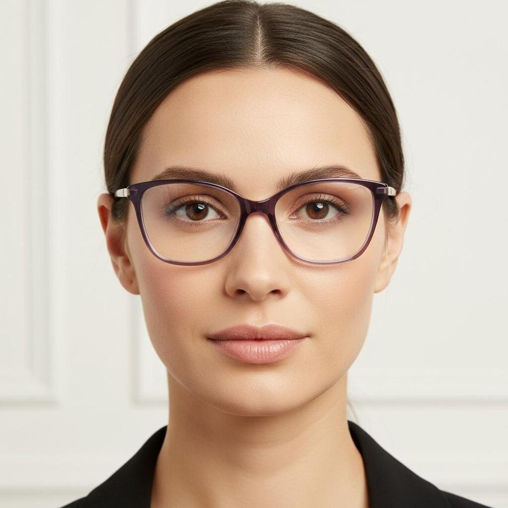 Armação de Óculos Tommy Hilfiger Th2354 2ow 53 Roxo Translúcido Degradê