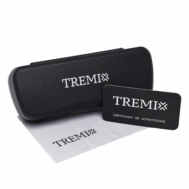 Armação Óculos Clip On De Grau e Sol 2 em 1 Quadrado Preto Tremix 3513