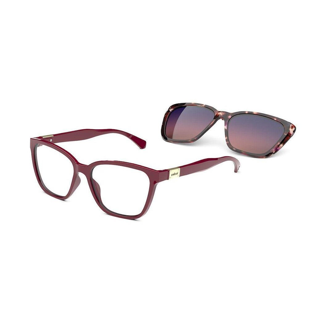 Armação Óculos Colcci Bandy 3 C6149c2357 Bordo Clip On Polarizado