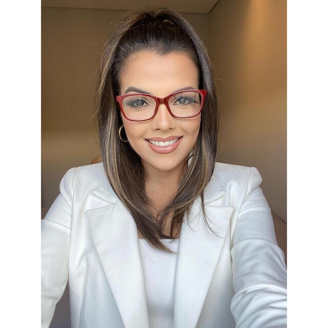 Armação Óculos De Grau Feminina Retangular / Betina- Óculos Sunrise