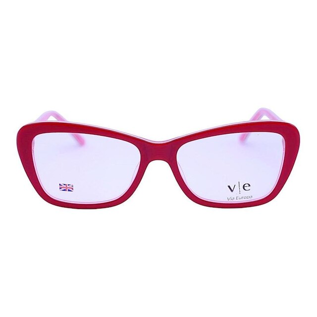Armação Óculos De Grau Feminino Gateado Acetato Mackage - Vermelho