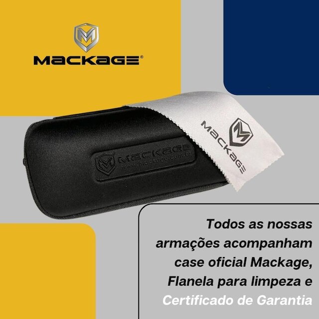 Armação para Óculos de Grau Feminino Gateado Mackage
