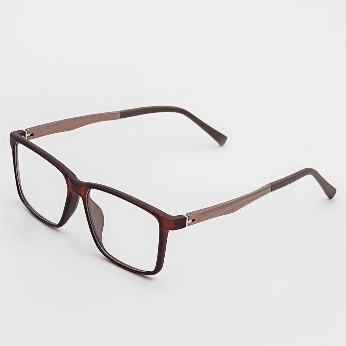 Armação Para Óculos Masculino Retangular- Caio / Óculos Sunrise Menor preço em Armação Para Óculos Masculino Retangular- Caio / Óculos Sunrise