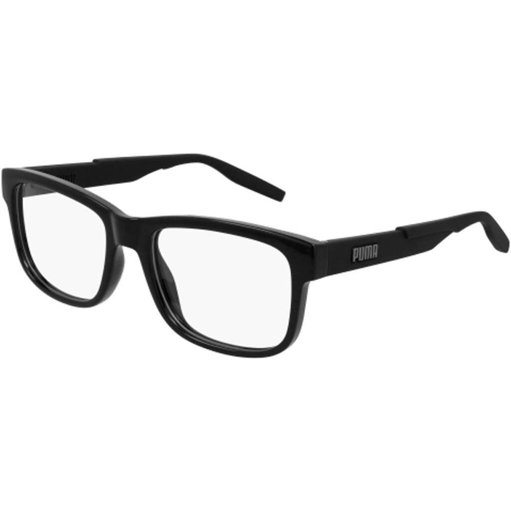 Armação Puma PU0307O 001 Preto Masculino - Preto - Masculino - Único
