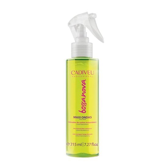 Ativador de Cachos Cadiveu Professional Bossa Nova Maxi Ondas 215ml - Incolor