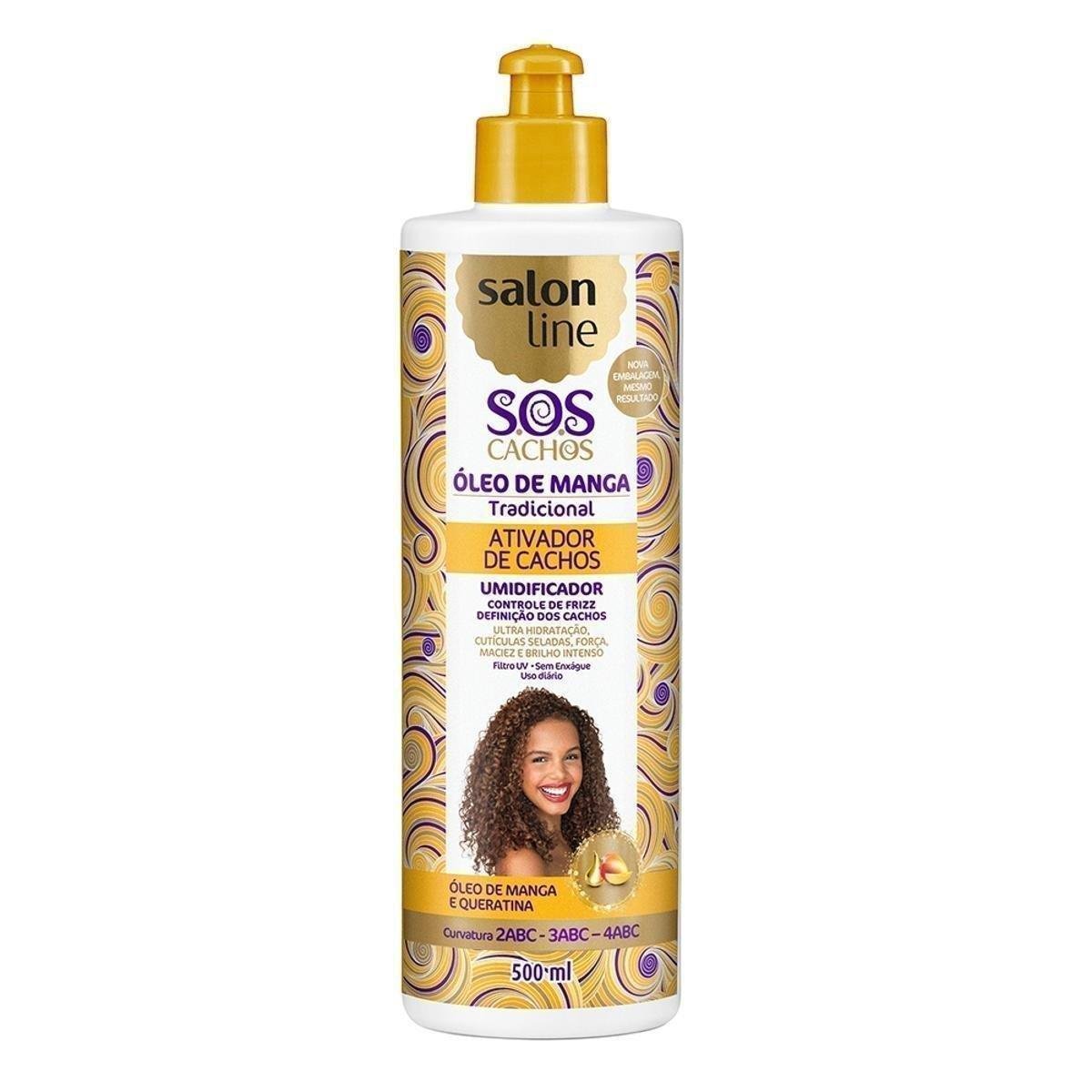 Ativador De Cachos Salon Line S O S Cachos Umidificador Frasco 500ml Incolor Zattini Ativador De Cachos Salon Line S O S Cachos Umidificador Frasco 500ml Incolor Zattini