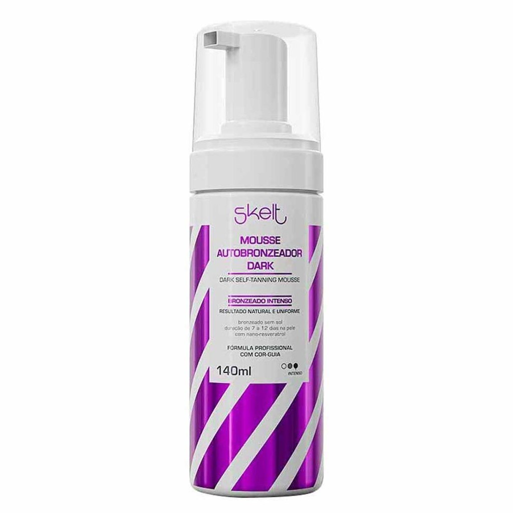 Autobronzeador em Mousse Skelt Dark 140ml