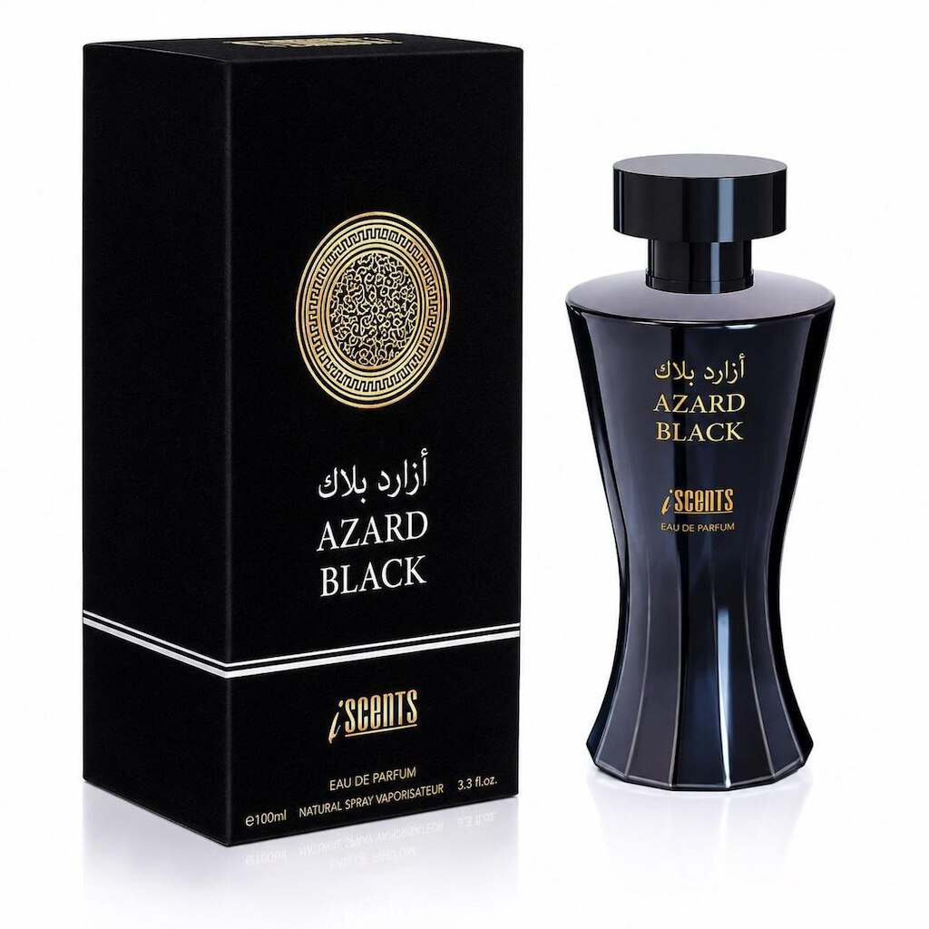 Azard Black I-Scents Perfume Masculino EDT 100ml
