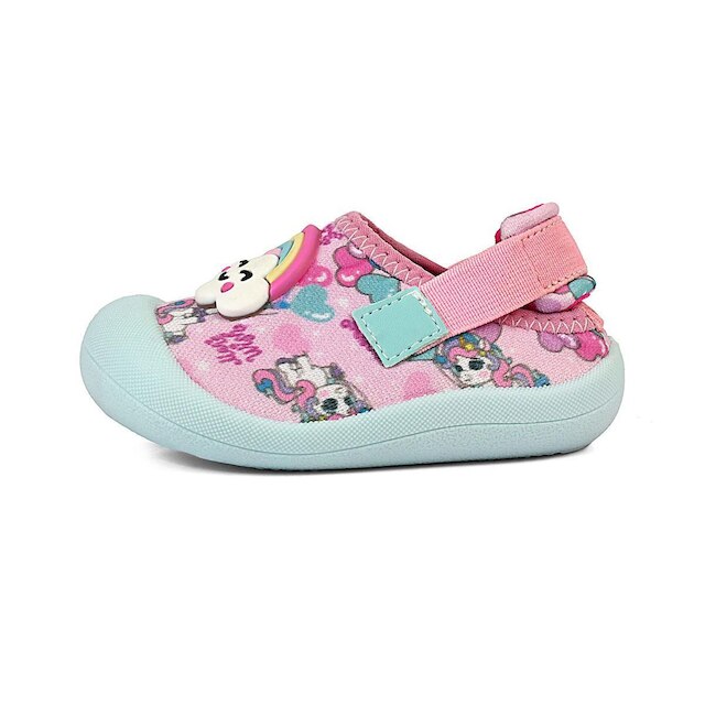 Babuche Esportiva Slip On Bebê Menina Sapatinho Infantil Confortável Rosa Azul Mzkid