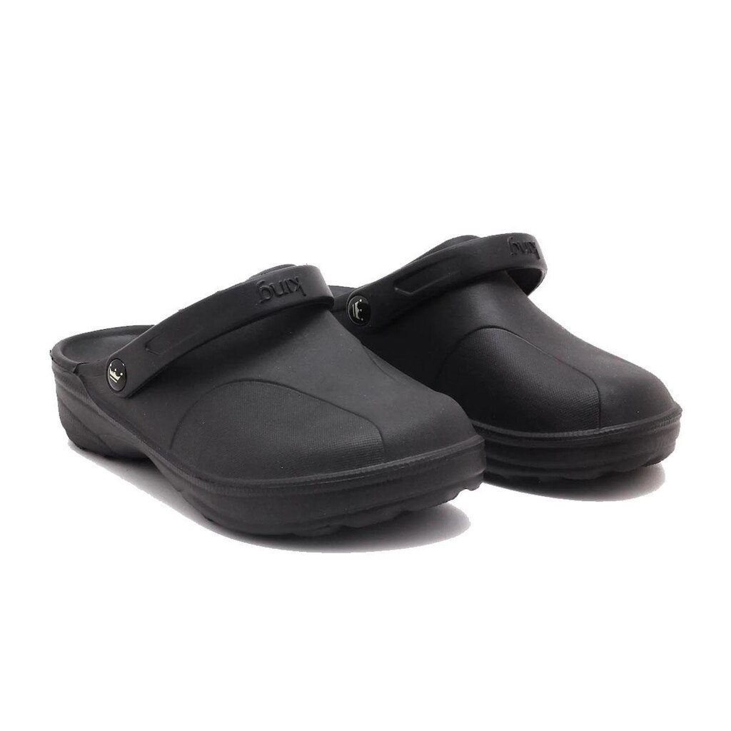 Babuche Fechado Profissional Unissex Brands Preto / Preto 38