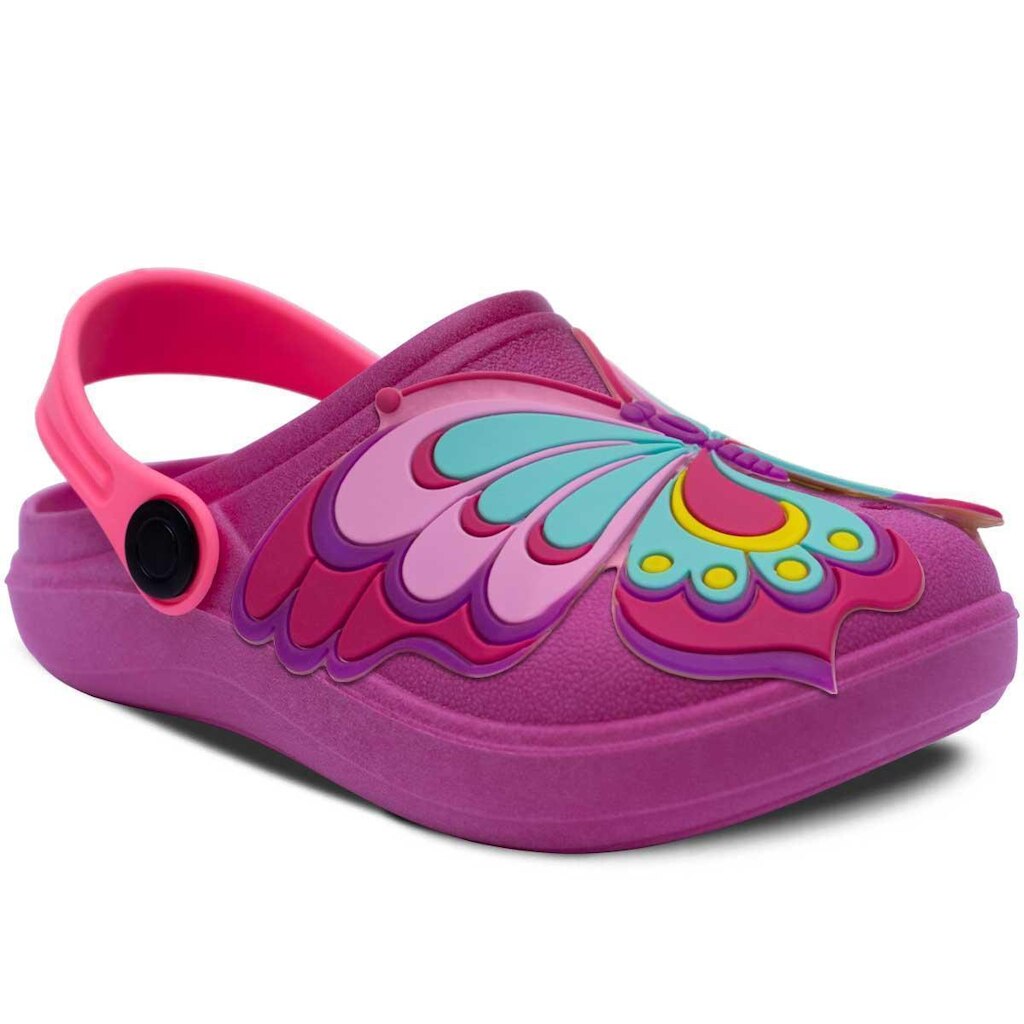 Babuche Feminino Borboleta Nº27ao36 Sandália Infantil 12.101