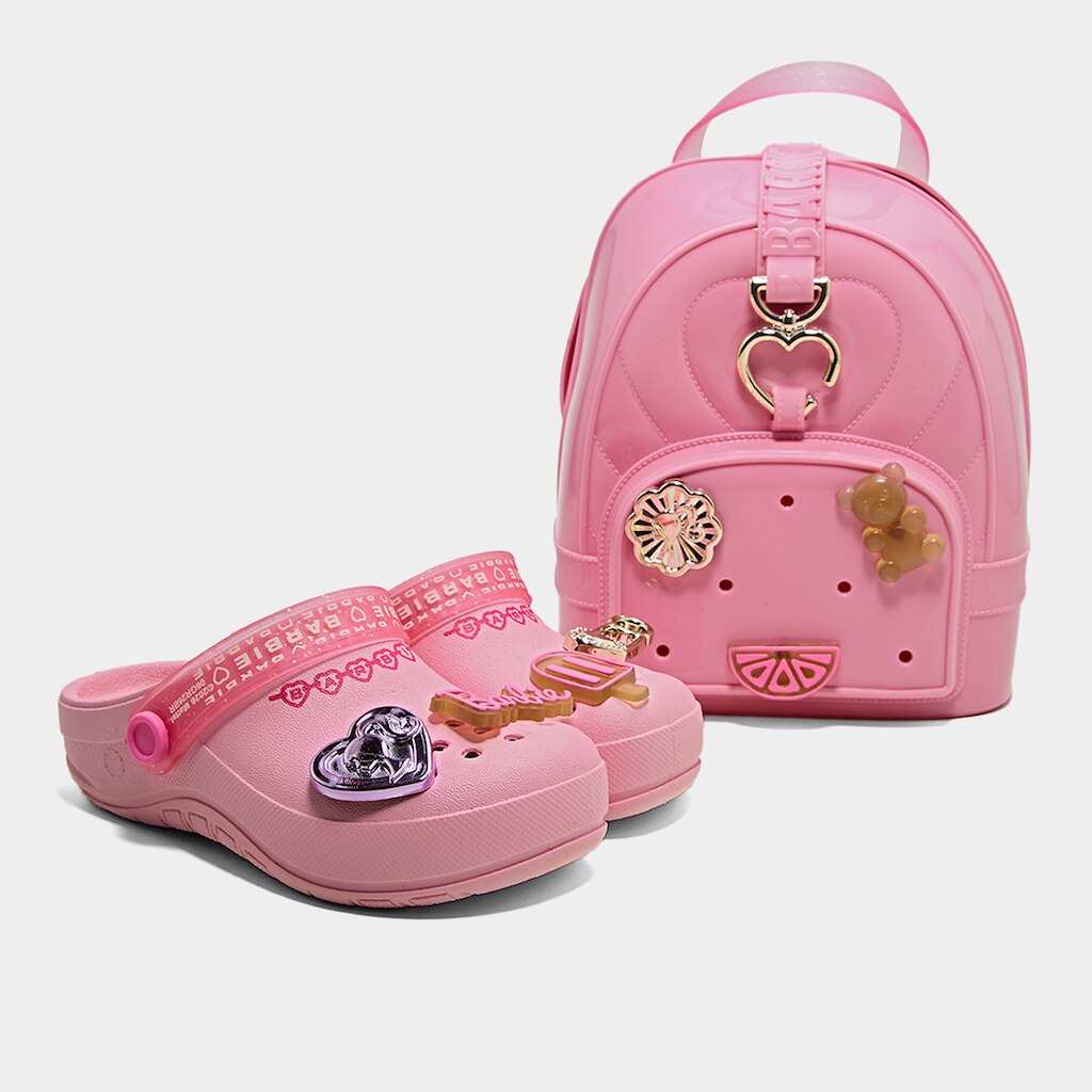 Babuche Infantil Grendene Kids Barbie Pop Pins Menina