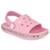 Babuche Infantil Menina Strass Leve Calce Fácil 12.128 - Rosa