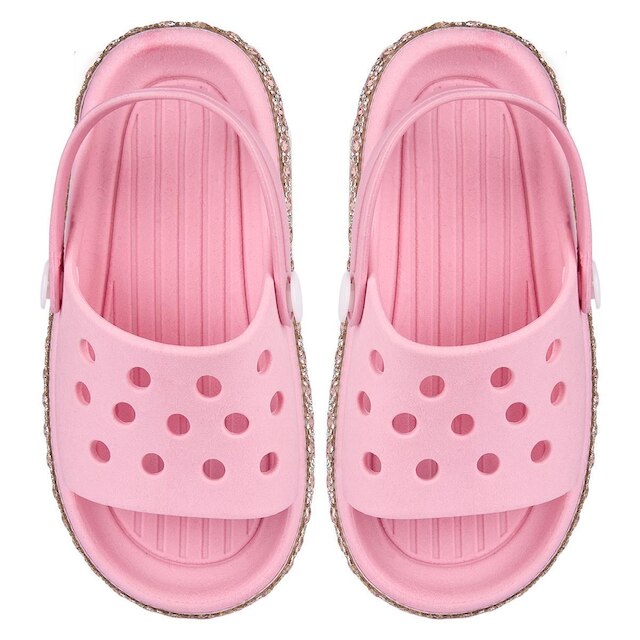 Babuche Infantil Menina Strass Leve Calce Fácil 12.128