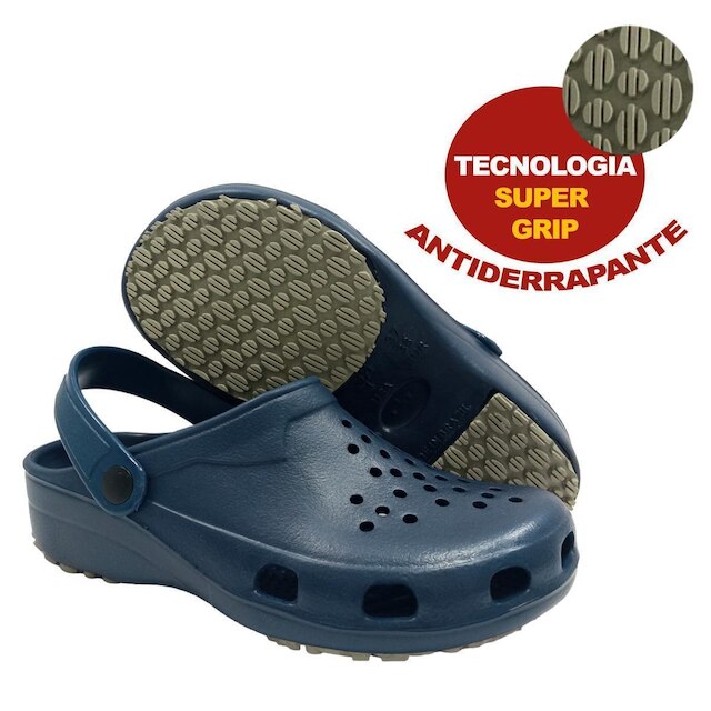 Babuche Profissional SoftWorks Mania Conforto Antiderrapante Trabalho EPI Perfuros EVA BB31 Branco