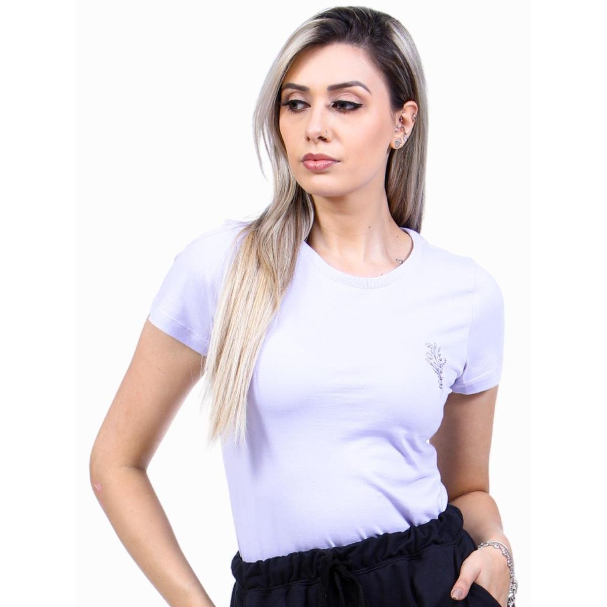 Baby Look Camiseta Blusinha Básica Feminina Menor preço em Baby Look Camiseta Blusinha Básica Feminina