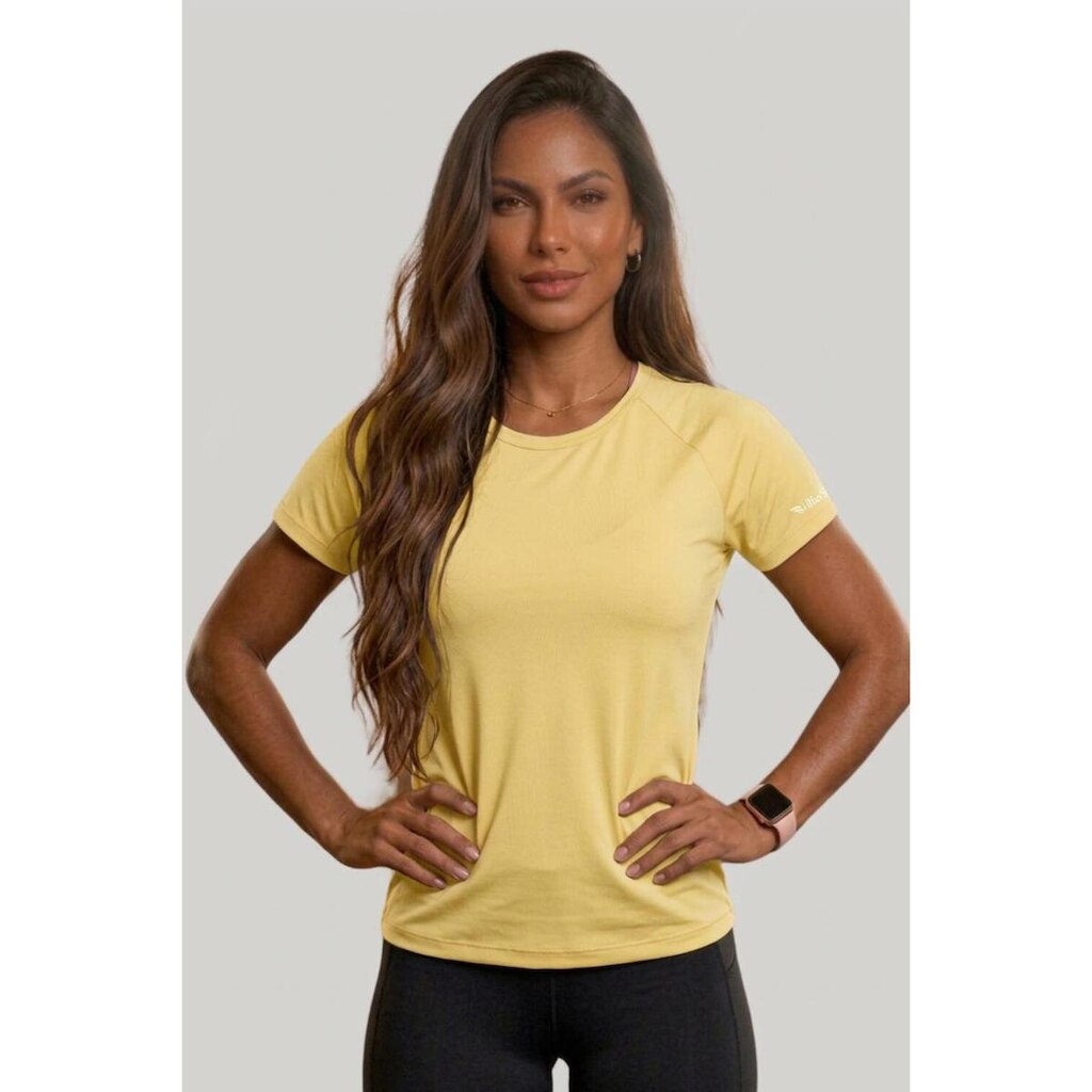 Baby Look Feminina Raglan Ice Curta Esportiva Ultraleve Villa Sports