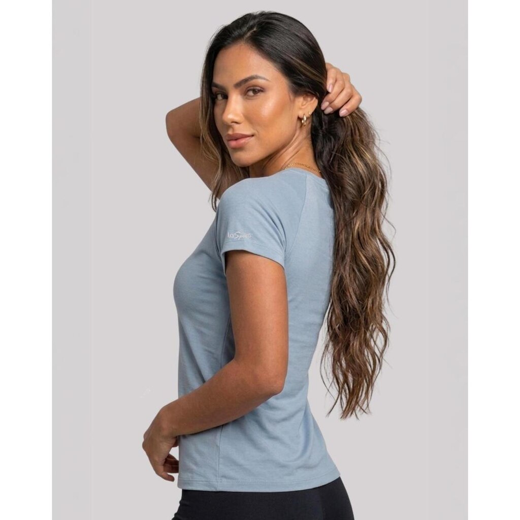 Baby Look Feminina Raglan Ice Curta Esportiva Ultraleve Villa Sports