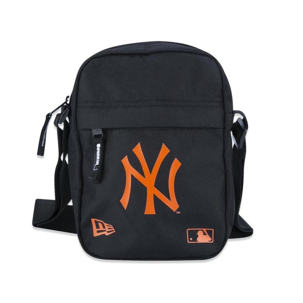 BAG SIDE NEW YORK YANKEES PRETO LOGO LARANJA PRETO/LARANJA NEW ERA