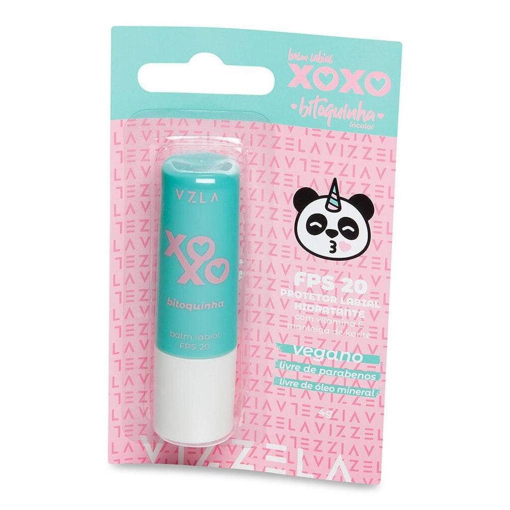 Balm Labial Vizzela Xoxo FPS 20 Bitoquinha