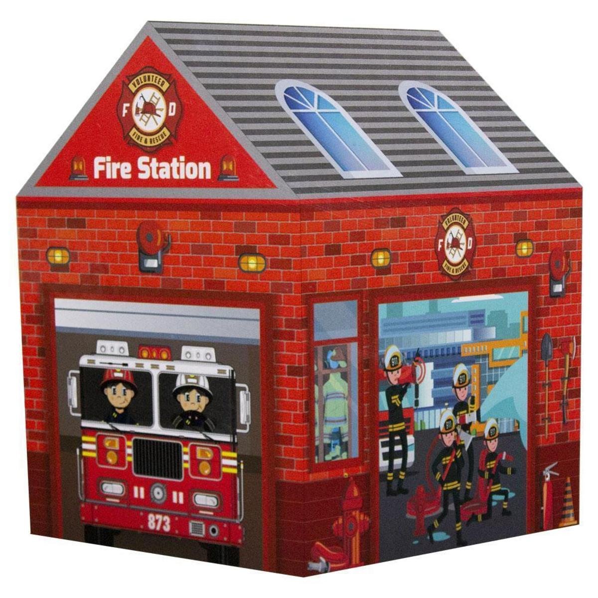 Barraca Infantil Importway Estação dos Bombeiros - BW133B - Vermelho Menor preço em Barraca Infantil Importway Estação dos Bombeiros - BW133B - Vermelho