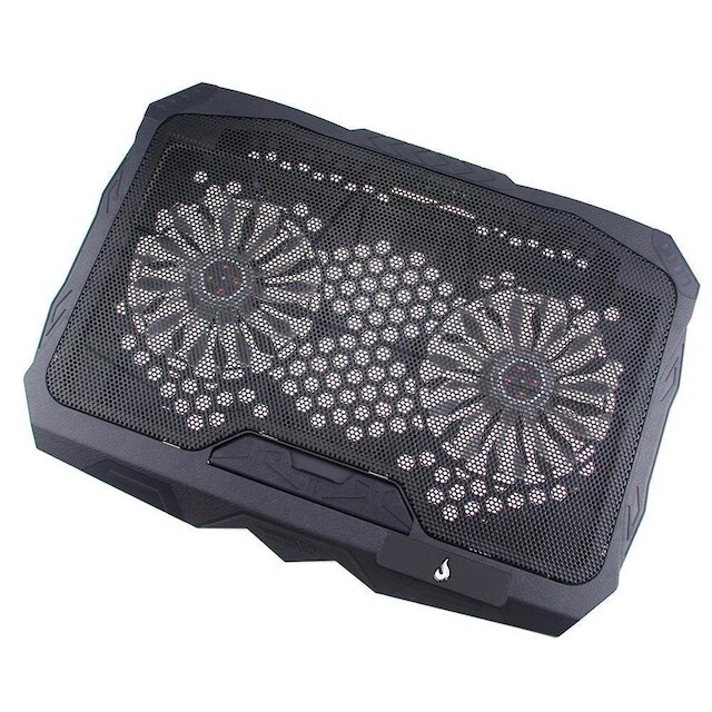 Base com Cooler para Notebook Rise Mode, Galaxy Black X4, LED - RM-CN-04-BB