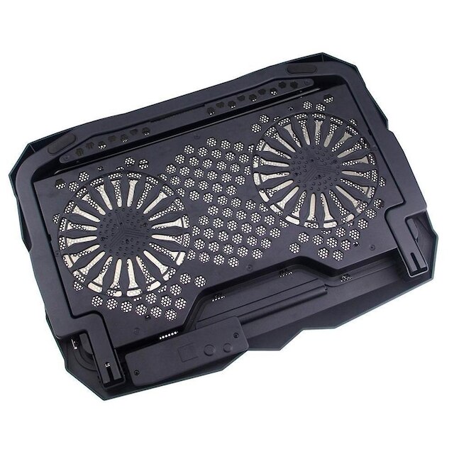 Base com Cooler para Notebook Rise Mode, Galaxy Black X4, LED - RM-CN-04-BB