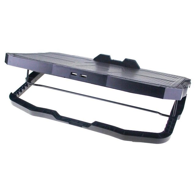 Base com Cooler para Notebook Rise Mode, Galaxy Black X4, LED - RM-CN-04-BB