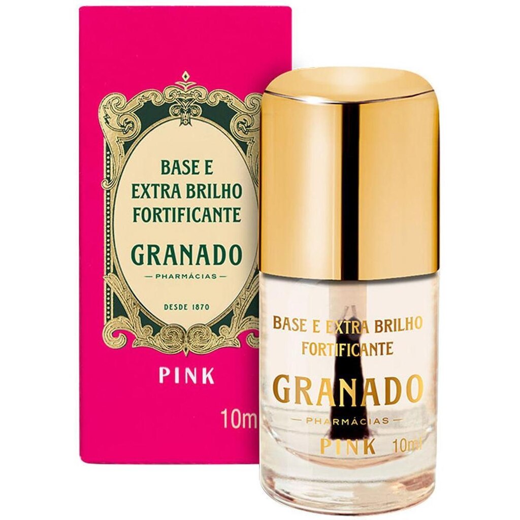 Base e Extrabrilho Fortificante Granado Pink 10ml