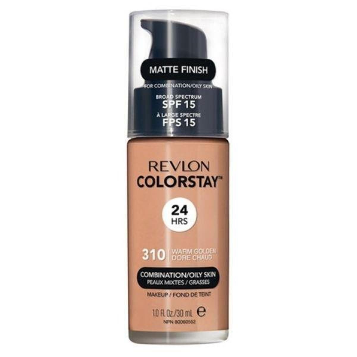 Base Líquida Colorstay Pump Pele Oleosa Warm Golden nº 310 30ml - Incolor Menor preço em Base Líquida Colorstay Pump Pele Oleosa Warm Golden nº 310 30ml - Incolor
