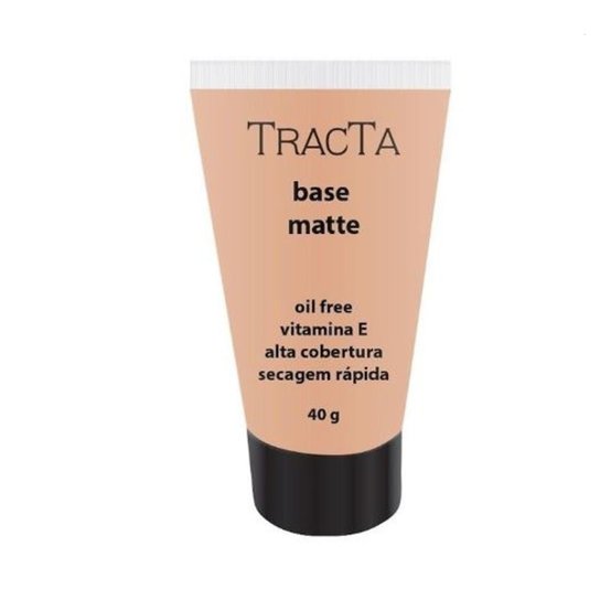 Base liquida matte Alta Cobertura Tracta Cor 2c - Incolor