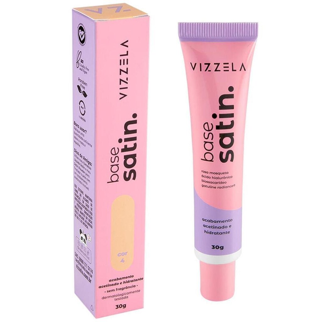 Base Líquida Vizzela Satin 04