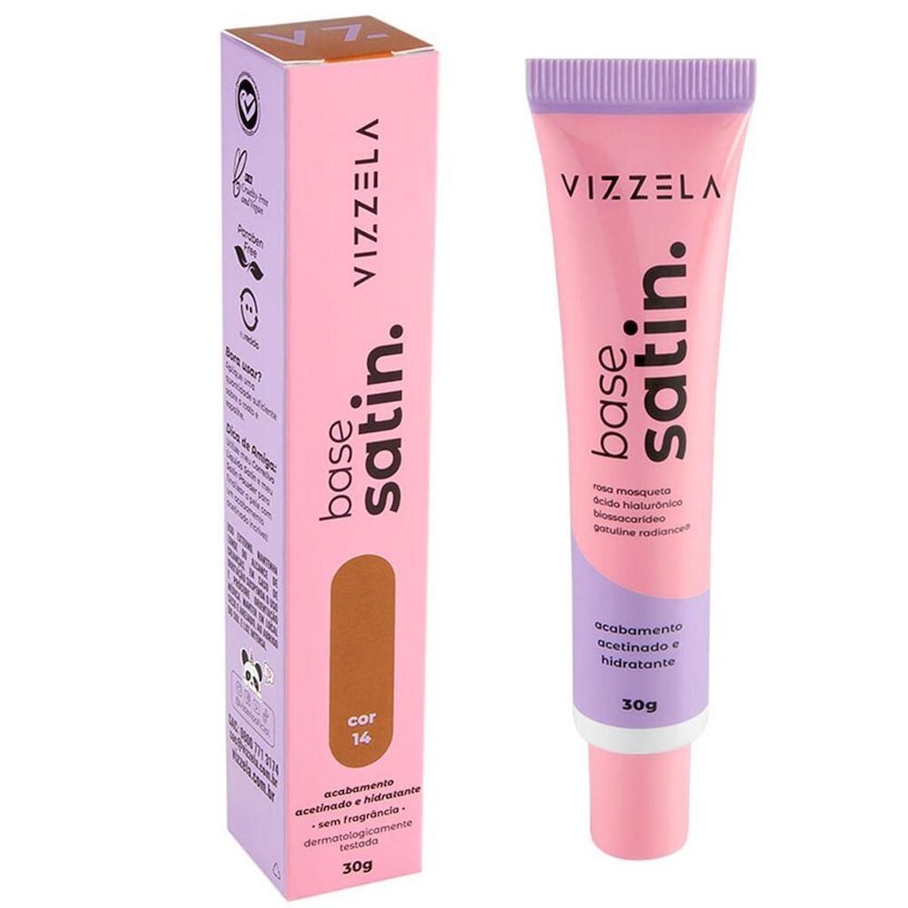 Base Líquida Vizzela Satin 14