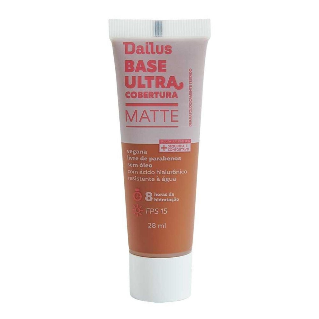 Base Matte Dailus Ultra Cobertura D10 Escuro