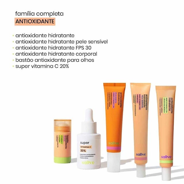 Bastão Antioxidante para Olhos Sallve 10g