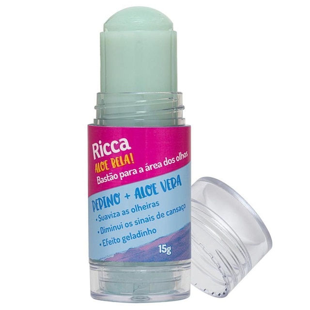 Bastão Para Area Dos Olhos Ricca Aloe Bela 15g 1 Un