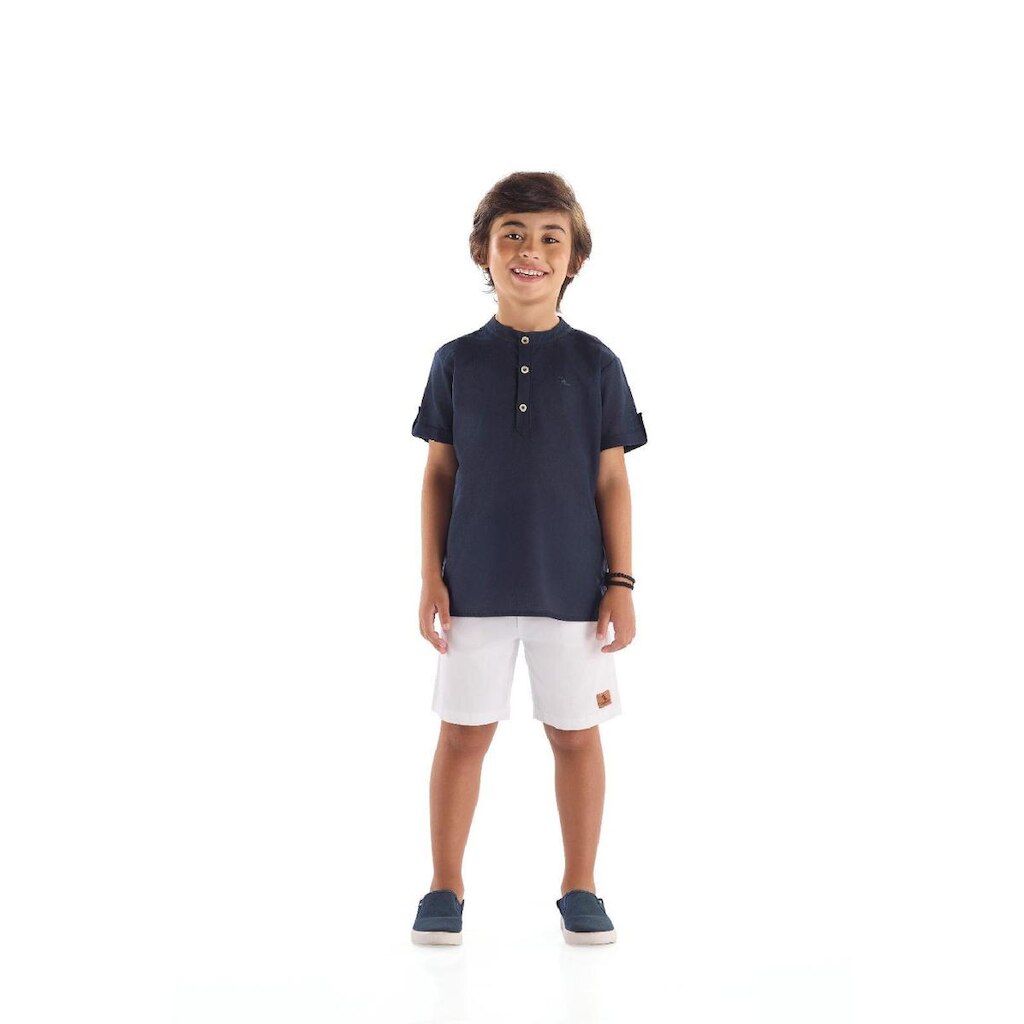 Bata Infantil em Algodão Quimby