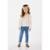 Bata Infantil Feminino em Tricoline Up Baby - Off White